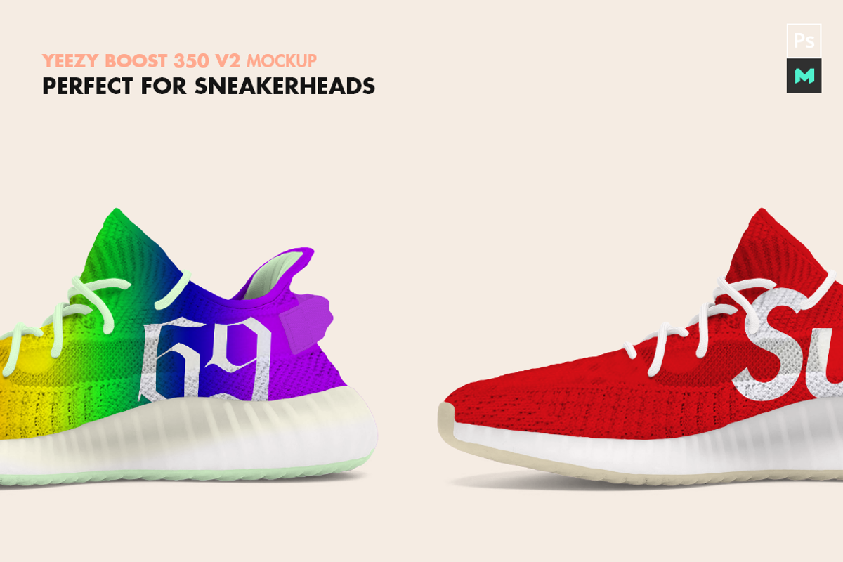 YEEZY BOOST 350 | Mockup, an Apparel Mockup by MockupsPro (Photo 3 of 4)