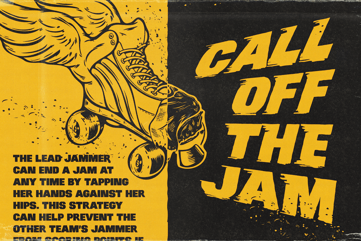 Hot Pursuit: Grind-house Font, a Sans Serif Font by Wingsart Studio (Photo 3 of 16)