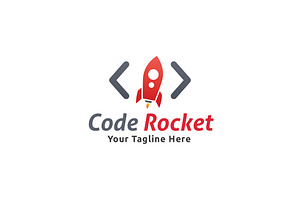 Code Rocket Logo