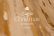 Gold Foil Christmas Backgrounds, a Background Graphic by eclosque (Thumbnail 25 of 25)