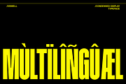 Djingo - Condensed Display Font, a Sans Serif Font by Viswell (Thumbnail 8 of 11)