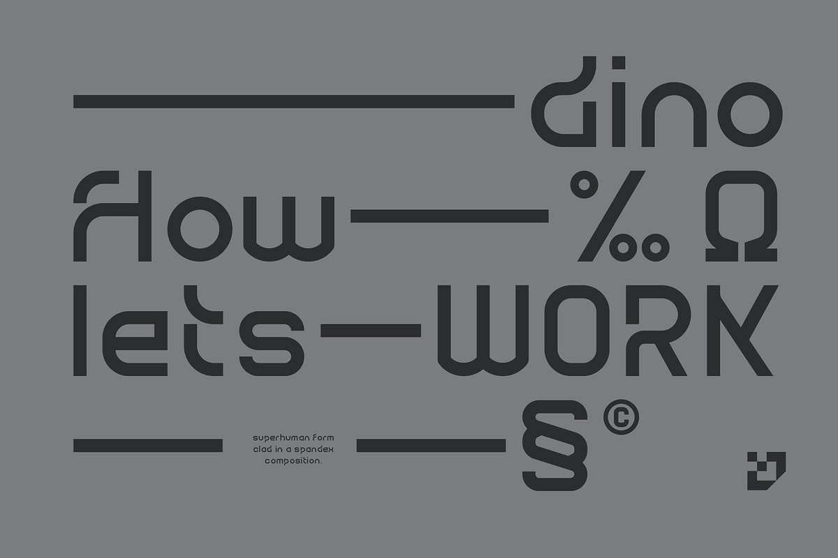 Oprath Font, a Sans Serif Font by baqoos (Photo 4 of 6)