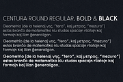 Centura Round - 3 fonts, a Font by Leitmotif (Thumbnail 3 of 4)