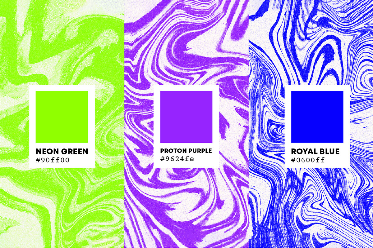 Duotone Psychedelic Textures, a Texture Graphic by angelainthefields (Photo 2 of 9)