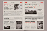 Newspaper Layout, a Magazine Template by ContestDesign (Thumbnail 2 of 3)