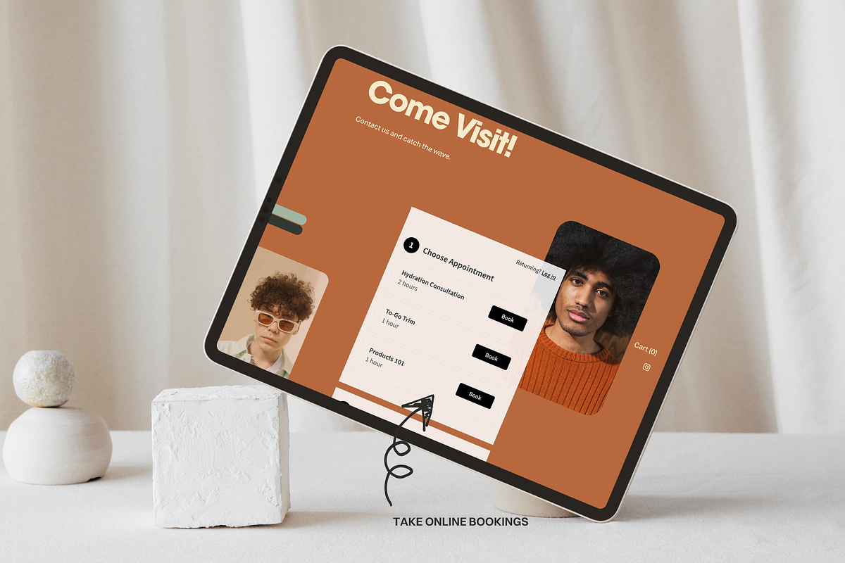 Loop | Squarespace Appointment Site, a Squarespace Template by The Brand Kit (Photo 2 of 8)