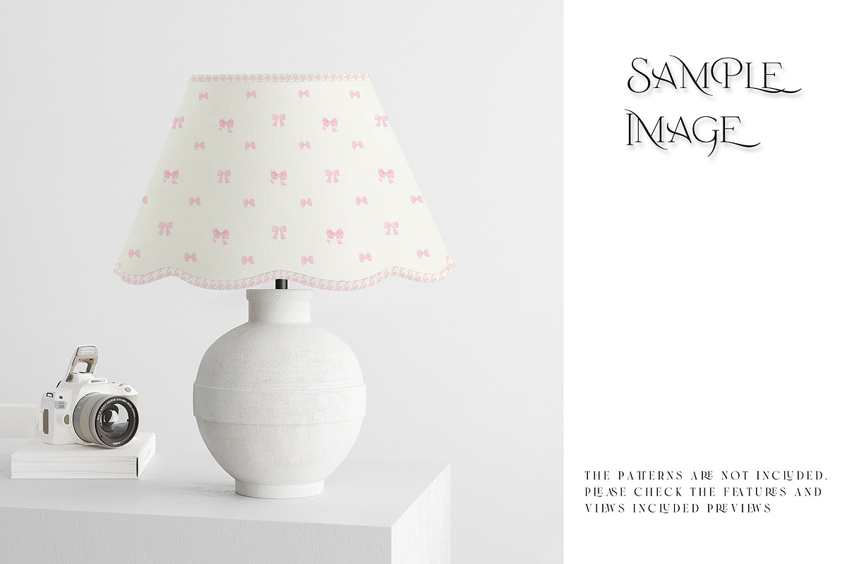 Scalloped Lampshade Mockups, a Mockup by mock-ups (Photo 18 of 22)