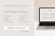 Showit Website Template - Kimberly, a WordPress Template by K Design Co. Shop (Thumbnail 5 of 8)
