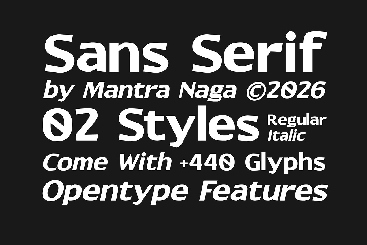 MN Wichtown Sans - Modern Sans Serif, a Sans Serif Font by Mantra Naga (Photo 2 of 15)