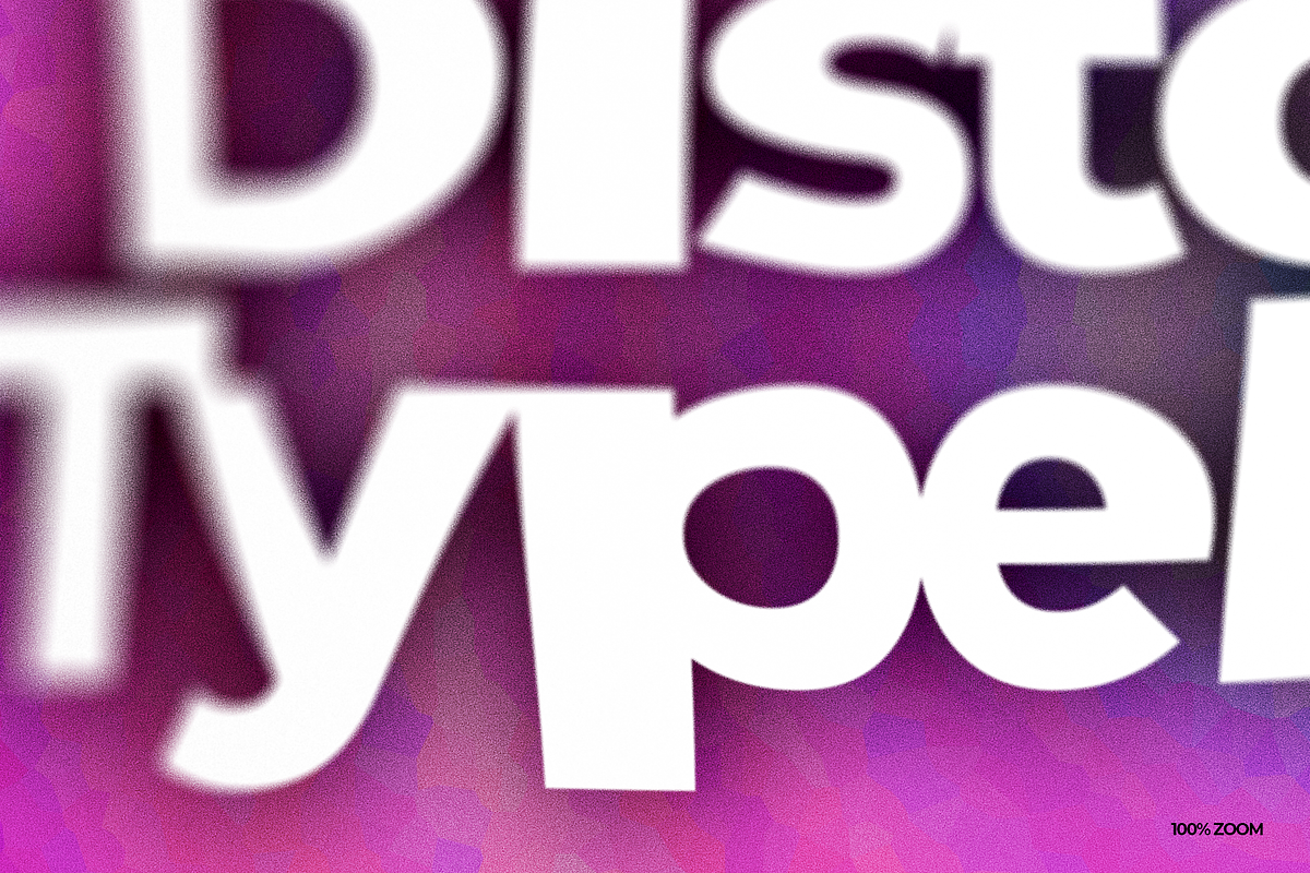 Distorted Text Effect Template, a Layer Style Add-On by Mint Pixels (Photo 3 of 8)