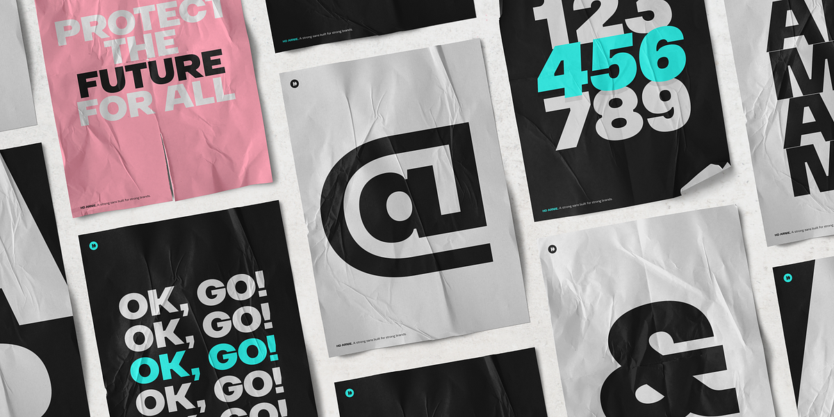 HD Arnie, a Sans Serif Font by HyperDeluxe (Photo 5 of 15)