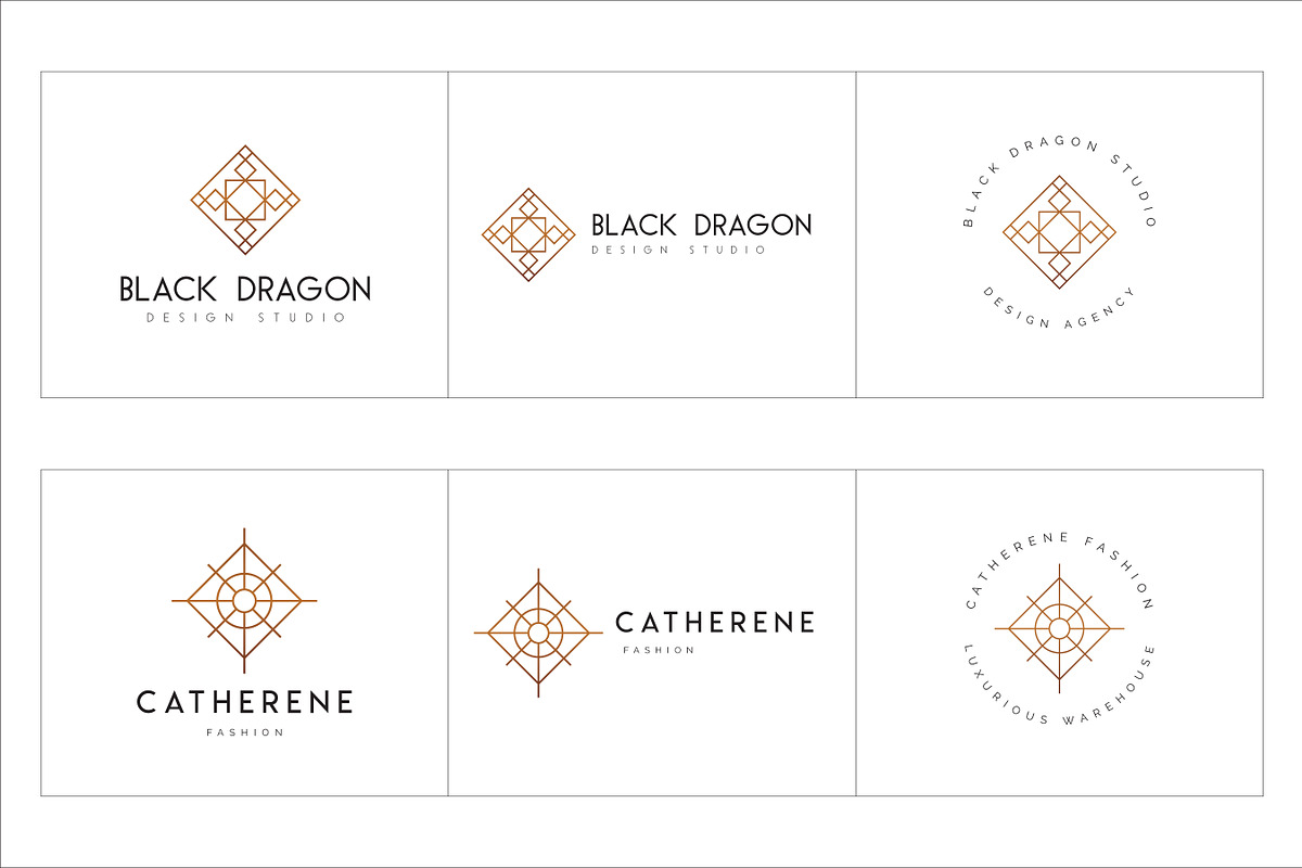 300 Geometric Premade Logo Bundle, a Branding & Logo Template by XpertgraphicD (Photo 29 of 63)