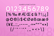 Marlon - Modern Display Font, a Sans Serif Font by TokoPress (Thumbnail 11 of 13)