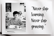School Pen - Modern Handwritten Font, a Handwritten Font by Artkenza (Thumbnail 5 of 7)