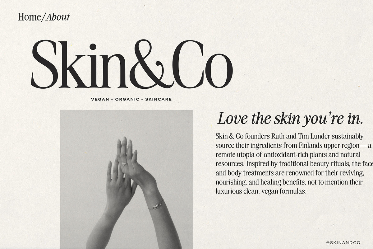 The Very Vogue Serif Family, a Serif Font by Nicky Laatz (Photo 24 of 37)