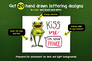 Frog character creator + lettering, a Graphic by SayMascarpone (Thumbnail 5 of 30)