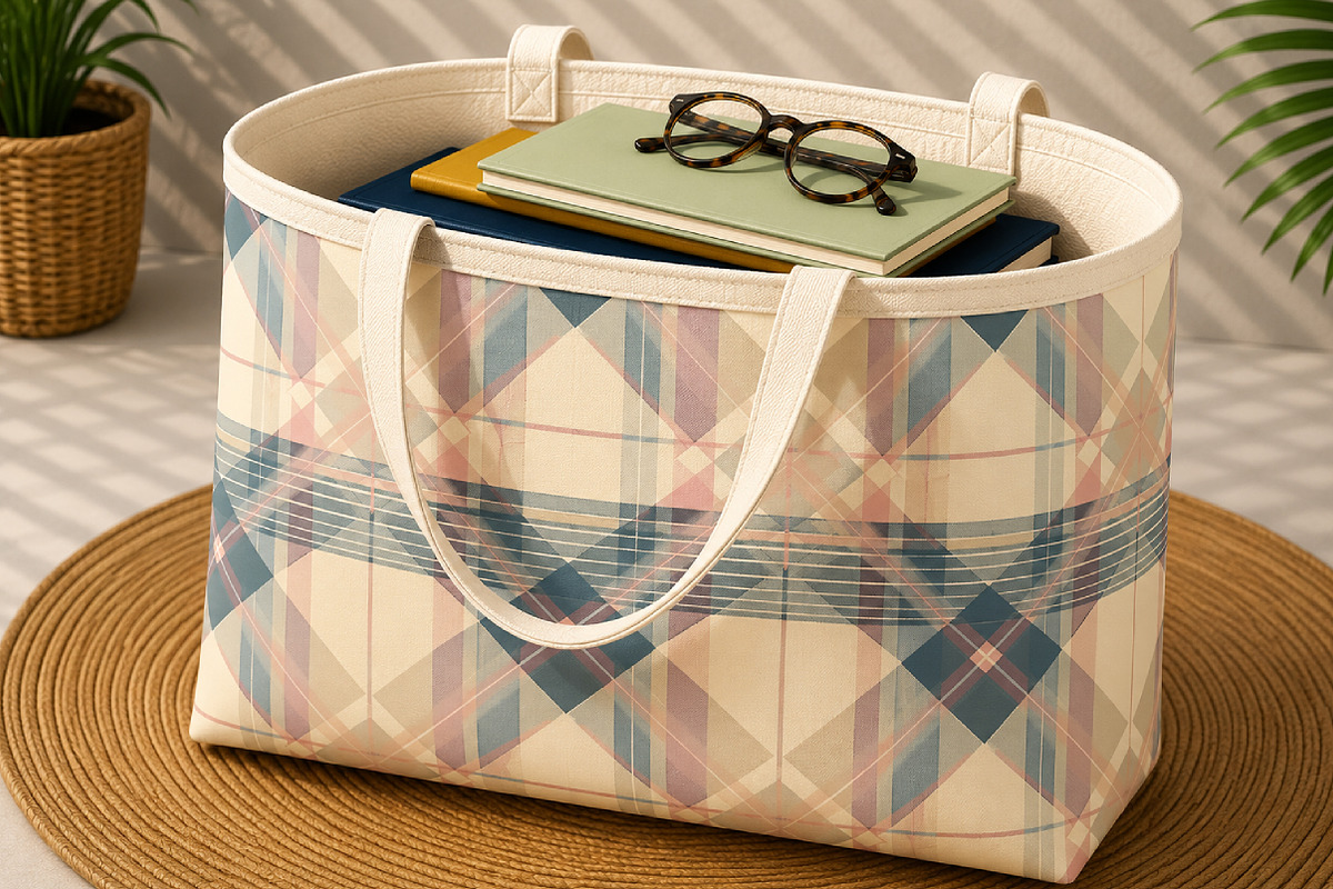Plaid & Gingham Seamless Patterns, a Pattern Graphic by Canvas Craft (Photo 6 of 9)