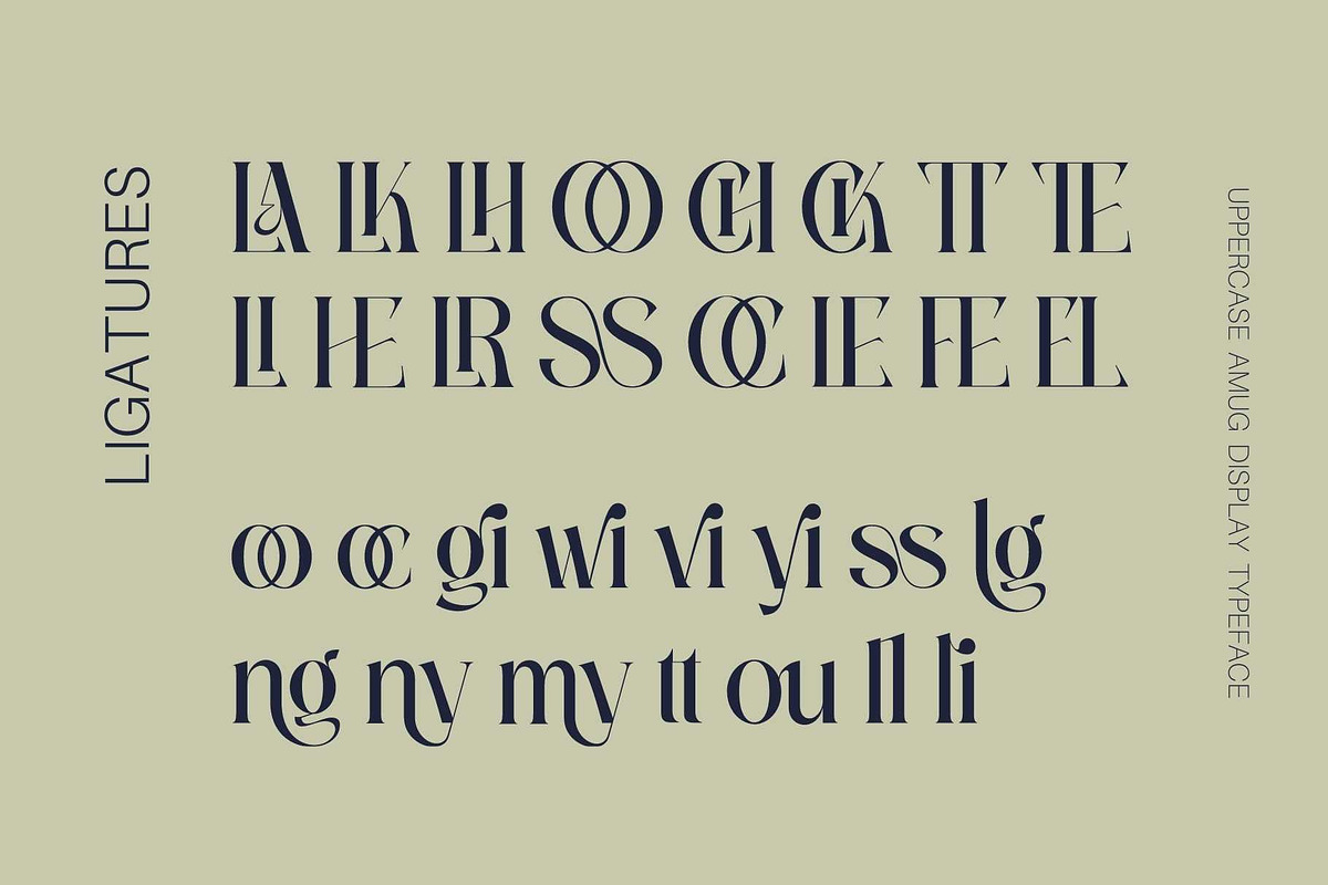 Amug - Serif Display, a Font by Nirmana Visual (Photo 7 of 11)