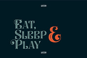 Larson Display, a Font by nurrontype (Thumbnail 10 of 11)