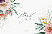 Botanica Watercolor Florals, a Texture Illustration by Opal Creative (Thumbnail 13 of 13)