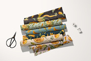 AUTUMN PUMPKIN floral pattern, a Pattern Graphic by Yuliia Lashevska (Thumbnail 3 of 12)