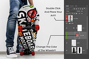 Skateboard Mockup #41, a Shirt Mockup by alexandeerco (Thumbnail 2 of 5)