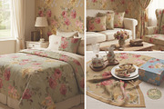 Vintage Victorian Rose, a Pattern Graphic by Print Diaries (Thumbnail 3 of 4)