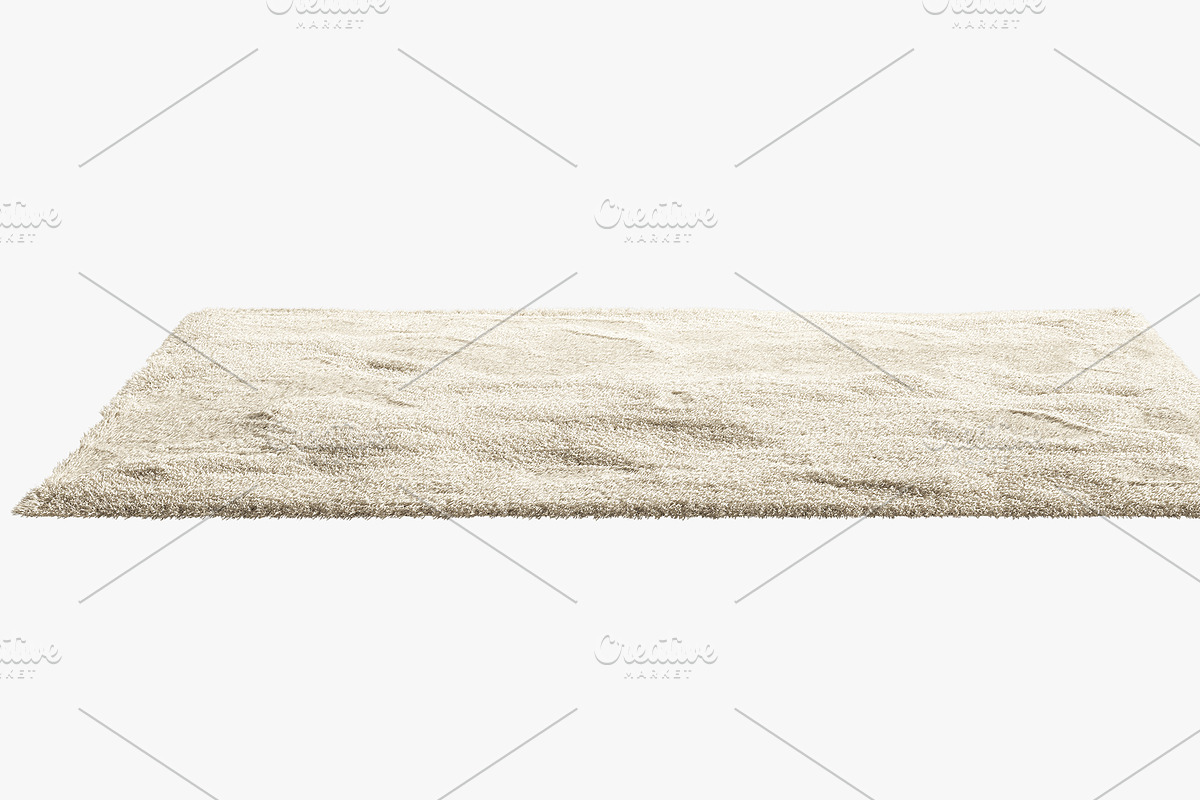nuLoom Shaggy Area Rug (4 colors), a Furniture 3D Model by 3dmitruk (Photo 7 of 18)