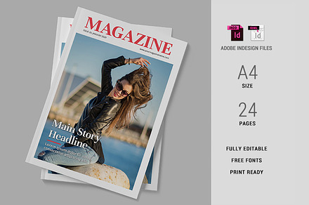 Lifestyle Magazine Template