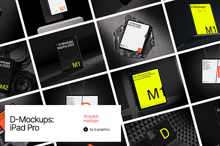D-Mockups: iPad Pro, an iPad Mockup by ls.graphics