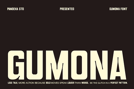 Gumona - Groovy Vintage Sans
