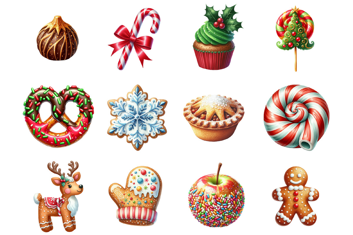 Christmas Treats Festive Food, a Graphic by CitraGraphics (Photo 2 of 5)