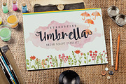 Umbrella, a Script Font by groens (Thumbnail 1 of 5)