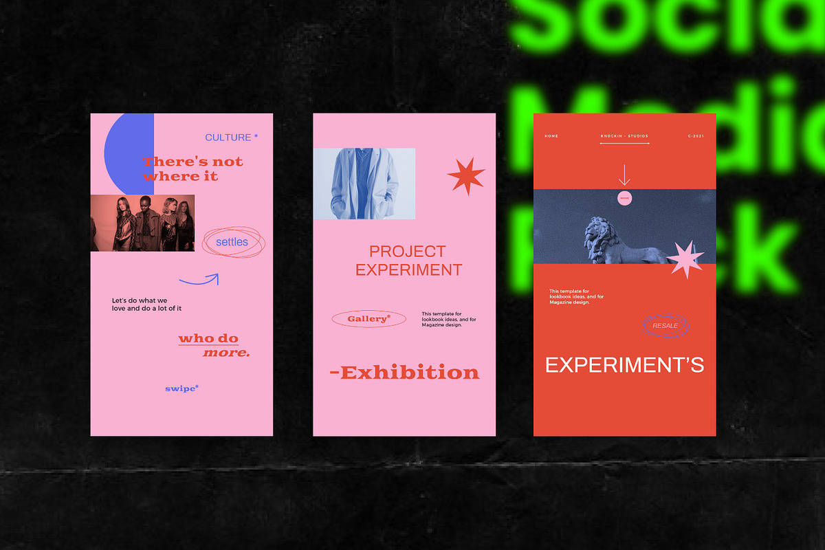 KNOCKIN - New Hype Social Media, a Social Media Template by Dirtytemp Studio (Photo 9 of 14)