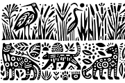 Vintage Animals and Pets Folk Art, a Decorative Illustration by devastd (Thumbnail 7 of 29)