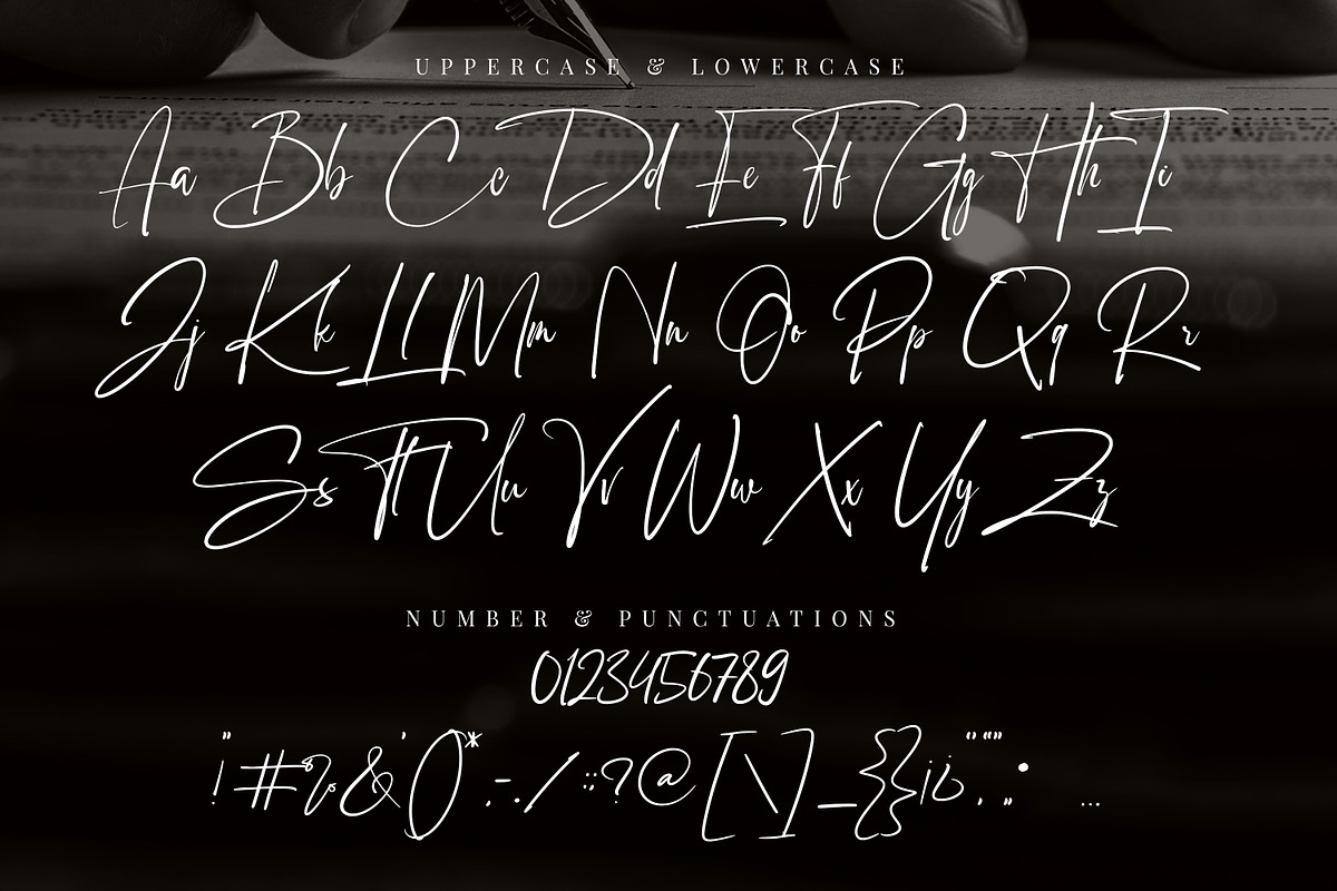 Signattimes-Stylish Signature Script, a Script Font by Almarkhatype (Photo 8 of 10)