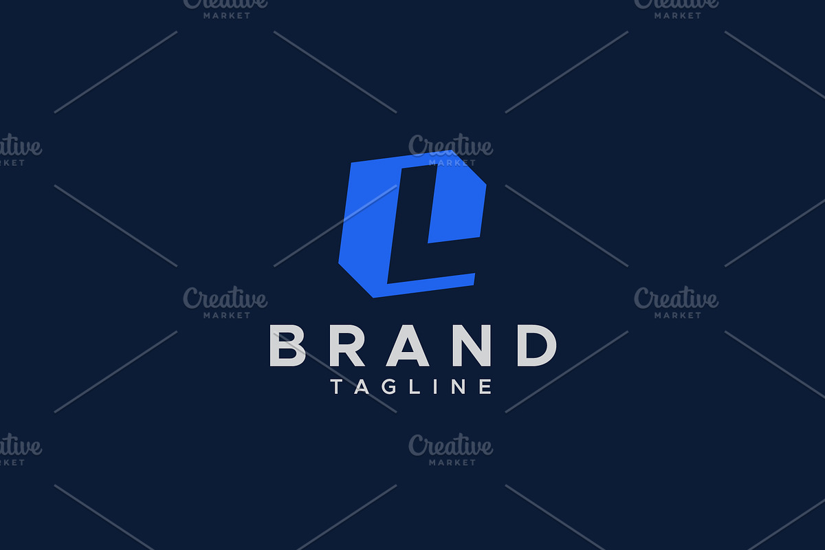 CL or LC letter minimal logo design, a Branding & Logo Template by Amadul11 (Photo 1 of 4)
