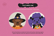 Spooky Dogs Halloween Illustrations, a Seasonal Illustration by happpydesign (Thumbnail 6 of 9)