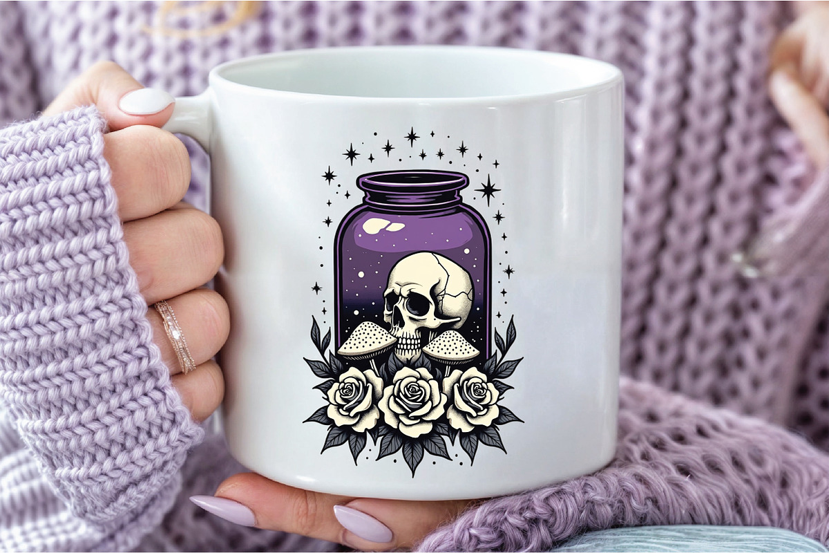Skull Switch Sublimation, a Graphic by Libby Wishes (Photo 2 of 5)