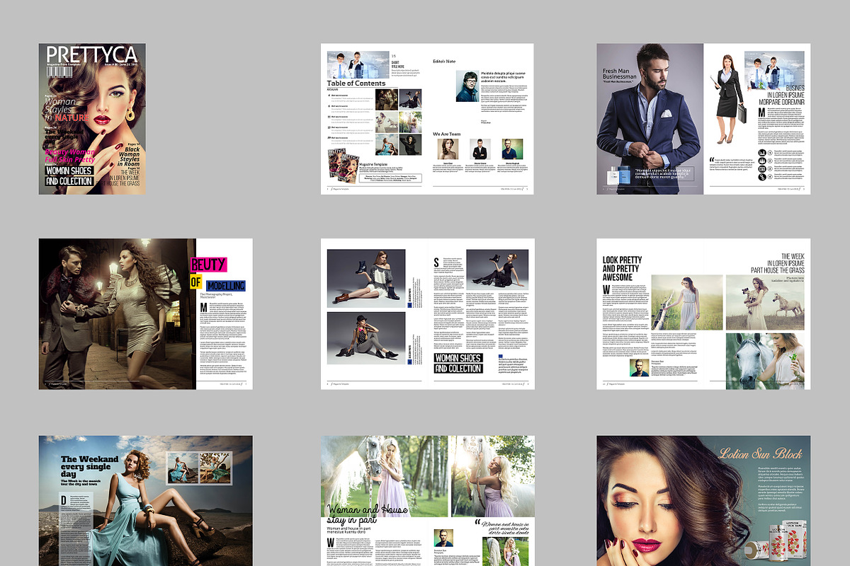 Big Bundle Magazine, a Magazine Template by Firtana (Photo 7 of 7)