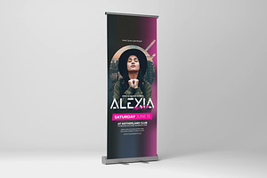 Roll Up Banner Mockups Vol. 01