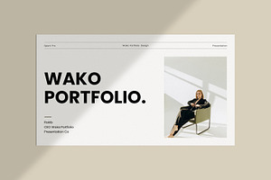 Wako Portfolio Teamplate