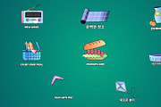 Picnic Vacation Icons for DaVinci, a Templates & Theme by 2dfx (Thumbnail 1 of 2)