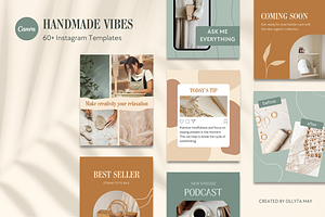 Handmade Blog Instagram Templates