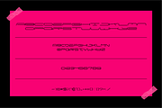 VB Cegos - Futuristic Font, a Sans Serif Font by VALIANTBROTHA (Thumbnail 2 of 8)