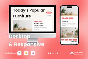 Havens Feel - Furniture Landing Page