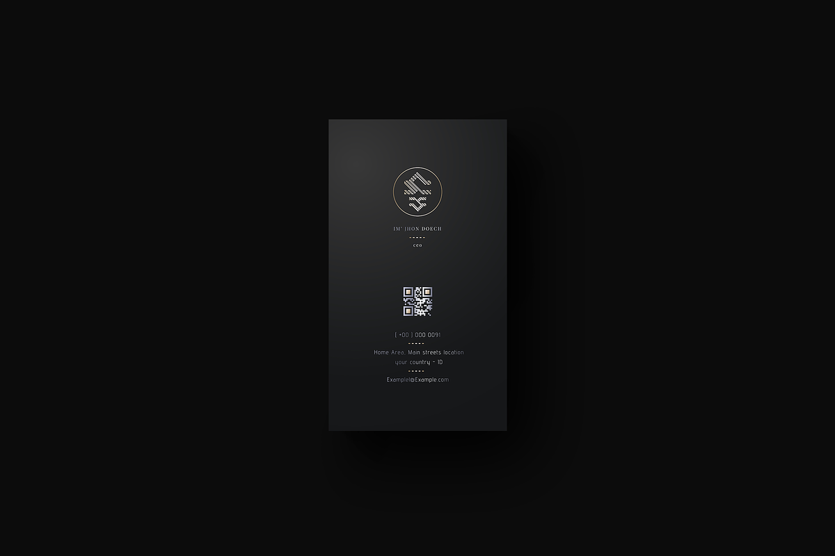 Gilded - Luxury Business Card, a Business Card Template by Ctrl space studio (Photo 5 of 9)