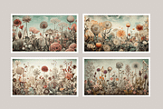 Zewe Collection · Zen Flowerscape, a Texture Illustration by milatovar (Thumbnail 4 of 20)
