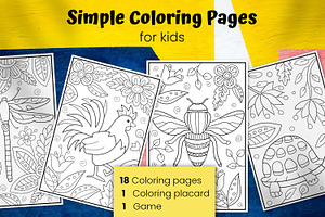 20 Coloring Pages for kids | Animals