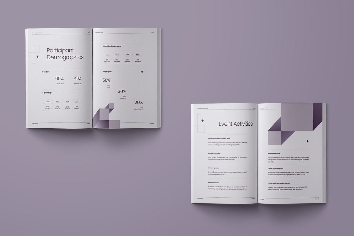 Event Report Template - Qubicco preview 7